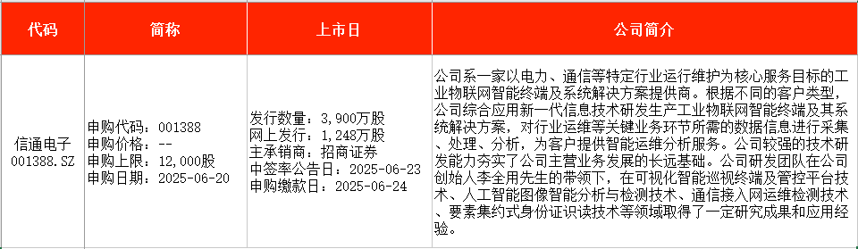 本周2只新股申购,国网、南网“小伙伴”来了