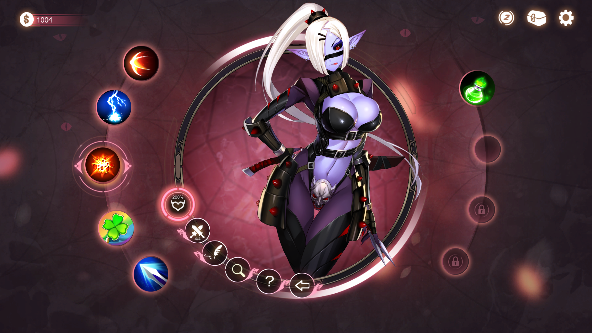 网游女角色原画壁纸