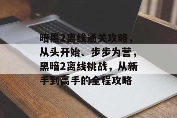 暗黑2离线通关攻略,从头开始、步步为营,黑暗2离线挑战,从新手到高手的全程攻略 暗黑2离线通关攻略,从头开始、步步为营,黑暗2离线挑战,从新手到高手的全程攻略