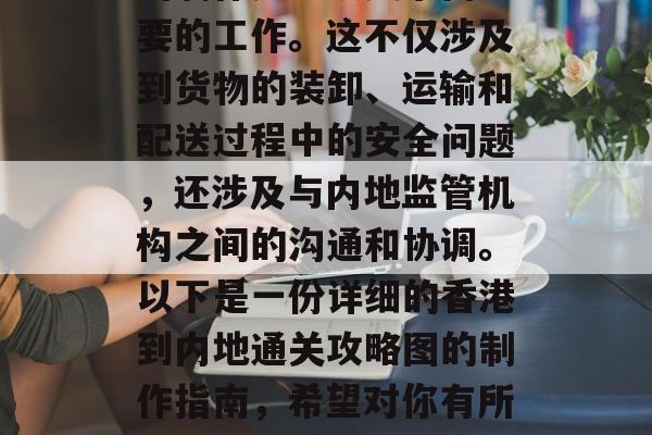 香港到内地通关攻略图的制作是一项复杂而重要的工作。这不仅涉及到货物的装卸、运输和配送过程中的安全问题，还涉及与内地监管机构之间的沟通和协调。以下是一份详细的香港到内地通关攻略图的制作指南，希望对你有所帮助。，香港到内地通关攻略图制作指南