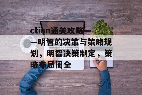 ction通关攻略——明智的决策与策略规划,明智决策制定,策略布局周全 ction通关攻略——明智的决策与策略规划,明智决策制定,策略布局周全