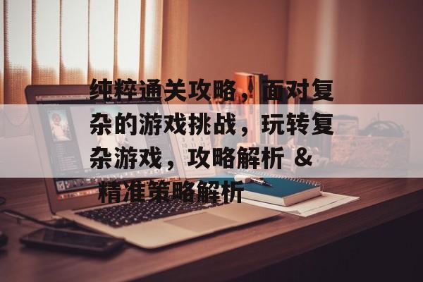 纯粹通关攻略，面对复杂的游戏挑战，玩转复杂游戏，攻略解析 & 精准策略解析