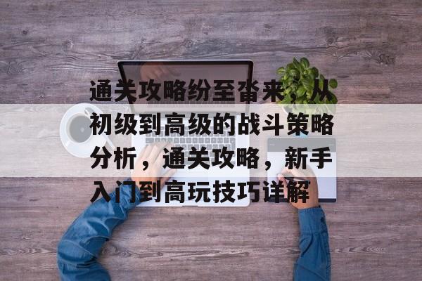通关攻略纷至沓来,从初级到高级的战斗策略分析,通关攻略,新手入门到高玩技巧详解 通关攻略纷至沓来,从初级到高级的战斗策略分析,通关攻略,新手入门到高玩技巧详解