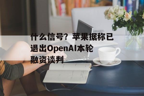 什么信号？苹果据称已退出OpenAI本轮融资谈判
