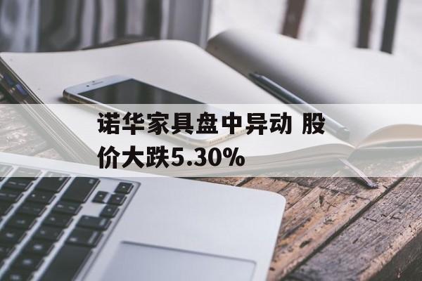 诺华家具盘中异动 股价大跌5.30% 诺华家具盘中异动 股价大跌5.30%
