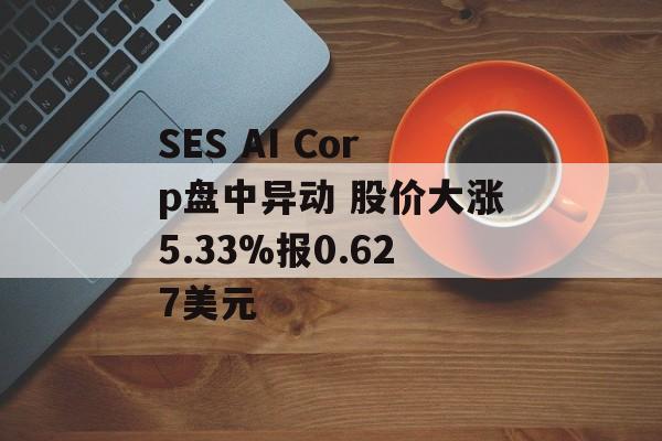 SES AI Corp盘中异动 股价大涨5.33%报0.627美元 SES AI Corp盘中异动 股价大涨5.33%报0.627美元
