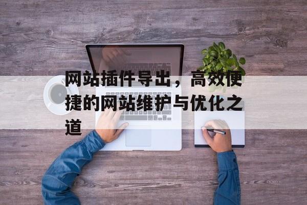 网站插件导出,高效便捷的网站维护与优化之道 网站插件导出,高效便捷的网站维护与优化之道