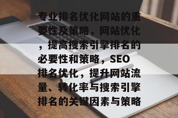 专业排名优化网站的重要性及策略,网站优化,提高搜索引擎排名的必要性和策略,SEO排名优化,提升网站流量、转化率与搜索引擎排名的关键因素与策略 专业排名优化网站的重要性及策略,网站优化,提高搜索引擎排名的必要性和策略,SEO排名优化,提升网站流量、转化率与搜索引擎排名的关键因素与策略