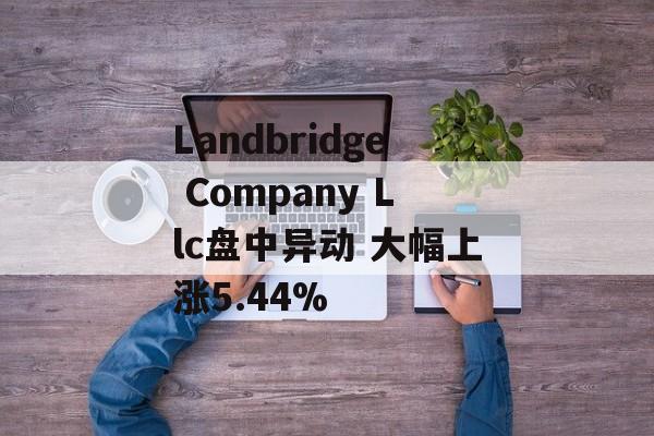 Landbridge Company Llc盘中异动 大幅上涨5.44% Landbridge Company Llc盘中异动 大幅上涨5.44%
