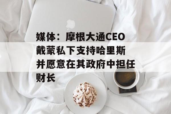 媒体:摩根大通CEO戴蒙私下支持哈里斯 并愿意在其政府中担任财长 媒体:摩根大通CEO戴蒙私下支持哈里斯 并愿意在其政府中担任财长