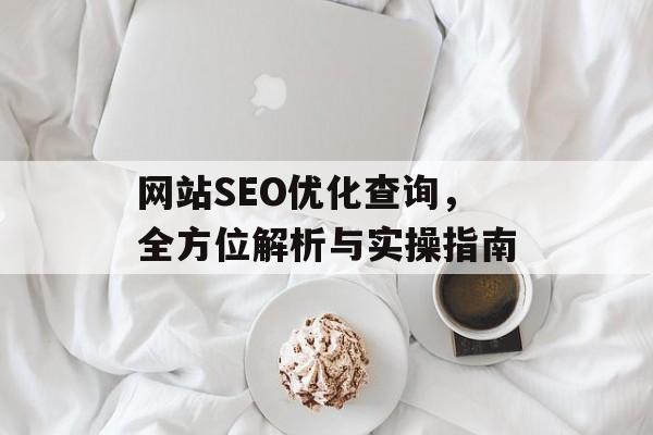 网站SEO优化查询,全方位解析与实操指南 网站SEO优化查询,全方位解析与实操指南