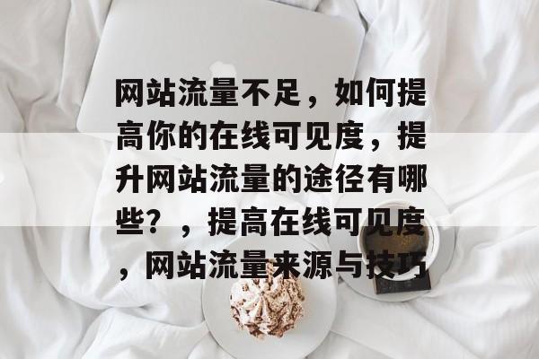 网站流量不足，如何提高你的在线可见度，提升网站流量的途径有哪些？，提高在线可见度，网站流量来源与技巧