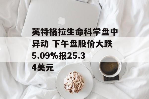 英特格拉生命科学盘中异动 下午盘股价大跌5.09%报25.34美元