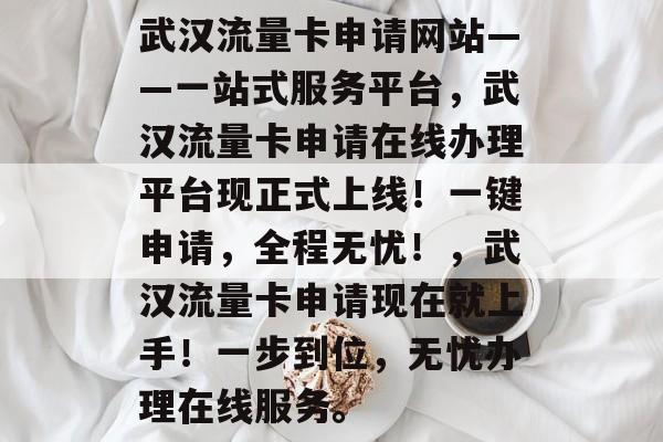 武汉流量卡申请网站——一站式服务平台，武汉流量卡申请在线办理平台现正式上线！一键申请，全程无忧！，武汉流量卡申请现在就上手！一步到位，无忧办理在线服务。