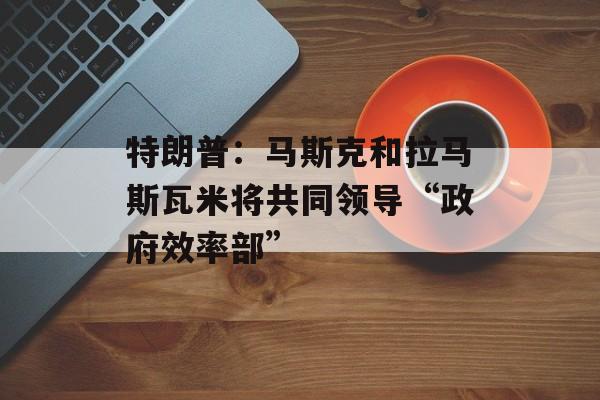特朗普:马斯克和拉马斯瓦米将共同领导“政府效率部” 特朗普:马斯克和拉马斯瓦米将共同领导“政府效率部”