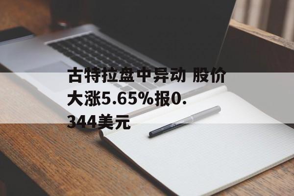古特拉盘中异动 股价大涨5.65%报0.344美元 古特拉盘中异动 股价大涨5.65%报0.344美元