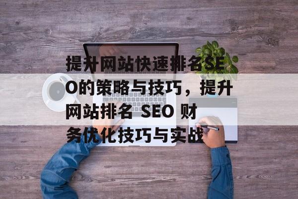 提升网站快速排名SEO的策略与技巧，提升网站排名 SEO 财务优化技巧与实战