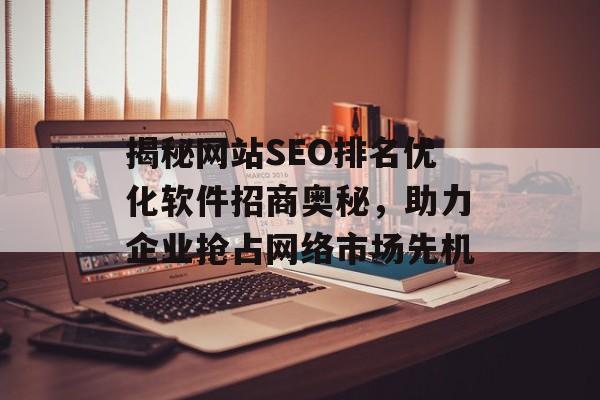 揭秘网站SEO排名优化软件招商奥秘，助力企业抢占网络市场先机