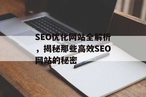 SEO优化网站全解析，揭秘那些高效SEO网站的秘密