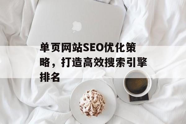 单页网站SEO优化策略，打造高效搜索引擎排名