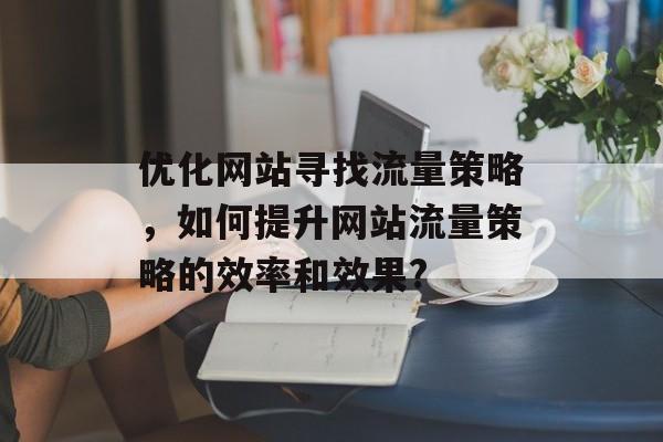 优化网站寻找流量策略，如何提升网站流量策略的效率和效果?