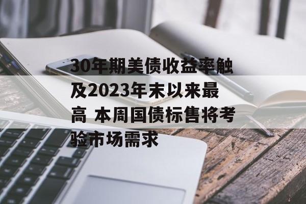 30年期美债收益率触及2023年末以来最高 本周国债标售将考验市场需求