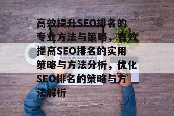高效提升SEO排名的专业方法与策略，有效提高SEO排名的实用策略与方法分析，优化SEO排名的策略与方法解析