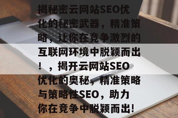 揭秘密云网站SEO优化的秘密武器，精准策略，让你在竞争激烈的互联网环境中脱颖而出！，揭开云网站SEO优化的奥秘，精准策略与策略性SEO，助力你在竞争中脱颖而出!