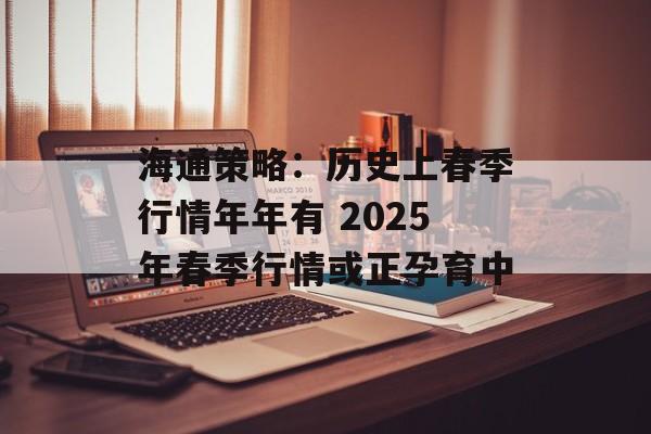 海通策略：历史上春季行情年年有 2025年春季行情或正孕育中