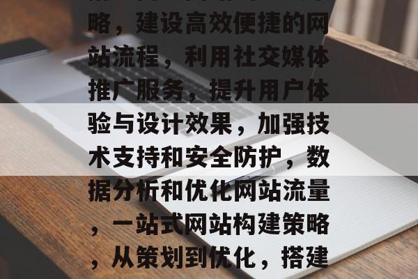 搭建门户网站的五大策略，建设高效便捷的网站流程，利用社交媒体推广服务，提升用户体验与设计效果，加强技术支持和安全防护，数据分析和优化网站流量，一站式网站构建策略，从策划到优化，搭建你的门户网站
