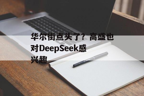 华尔街点头了？高盛也对DeepSeek感兴趣