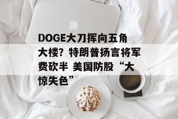 DOGE大刀挥向五角大楼？特朗普扬言将军费砍半 美国防股“大惊失色”