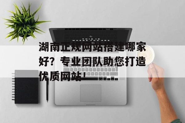 湖南正规网站搭建哪家好？专业团队助您打造优质网站！