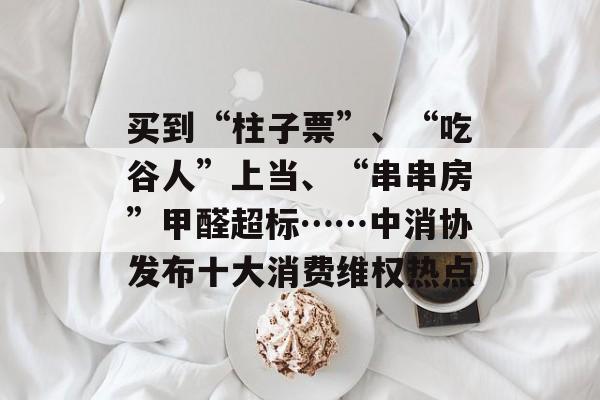 买到“柱子票”、“吃谷人”上当、“串串房”甲醛超标……中消协发布十大消费维权热点