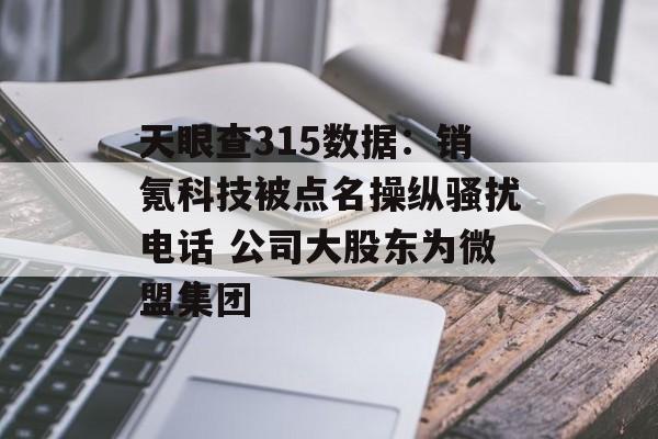 天眼查315数据:销氪科技被点名操纵骚扰电话 公司大股东为微盟集团 天眼查315数据:销氪科技被点名操纵骚扰电话 公司大股东为微盟集团