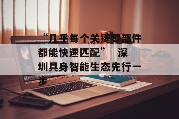 “几乎每个关键零部件都能快速匹配” 深圳具身智能生态先行一步 “几乎每个关键零部件都能快速匹配” 深圳具身智能生态先行一步