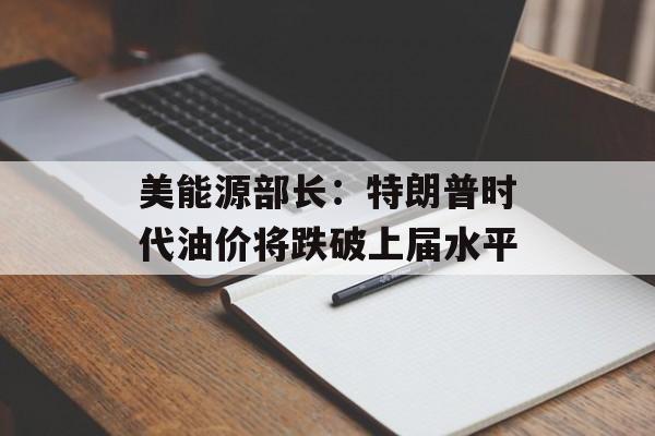 美能源部长:特朗普时代油价将跌破上届水平 美能源部长:特朗普时代油价将跌破上届水平