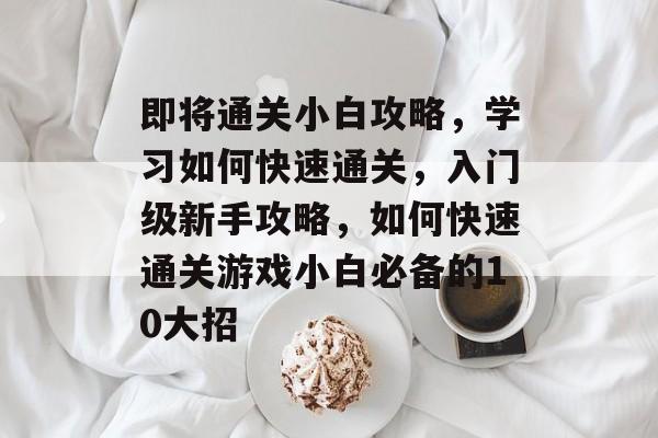即将通关小白攻略，学习如何快速通关，入门级新手攻略，如何快速通关游戏小白必备的10大招