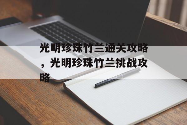 光明珍珠竹兰通关攻略，光明珍珠竹兰挑战攻略