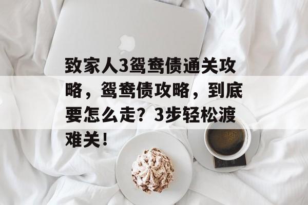 致家人3鸳鸯债通关攻略，鸳鸯债攻略，到底要怎么走？3步轻松渡难关！