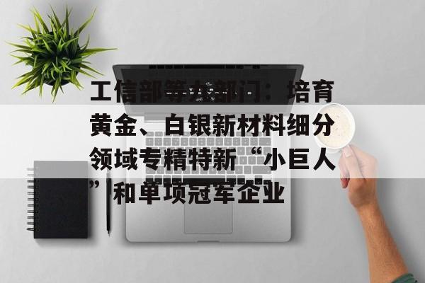 工信部等九部门:培育黄金、白银新材料细分领域专精特新“小巨人”和单项冠军企业 工信部等九部门:培育黄金、白银新材料细分领域专精特新“小巨人”和单项冠军企业