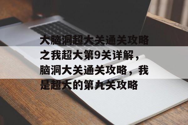大脑洞超大关通关攻略之我超大第9关详解，脑洞大关通关攻略，我是超大的第九关攻略