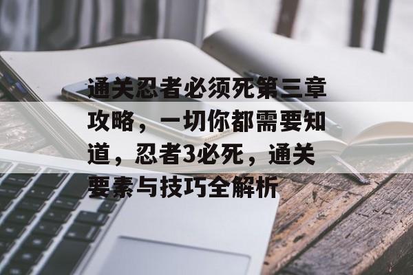 通关忍者必须死第三章攻略，一切你都需要知道，忍者3必死，通关要素与技巧全解析