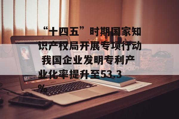 “十四五”时期国家知识产权局开展专项行动 我国企业发明专利产业化率提升至53.3% “十四五”时期国家知识产权局开展专项行动 我国企业发明专利产业化率提升至53.3%
