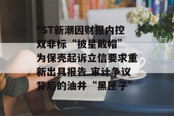 *ST新潮因财报内控双非标“披星戴帽” 为保壳起诉立信要求重新出具报告 审计争议背后的油井“黑匣子” *ST新潮因财报内控双非标“披星戴帽” 为保壳起诉立信要求重新出具报告 审计争议背后的油井“黑匣子”