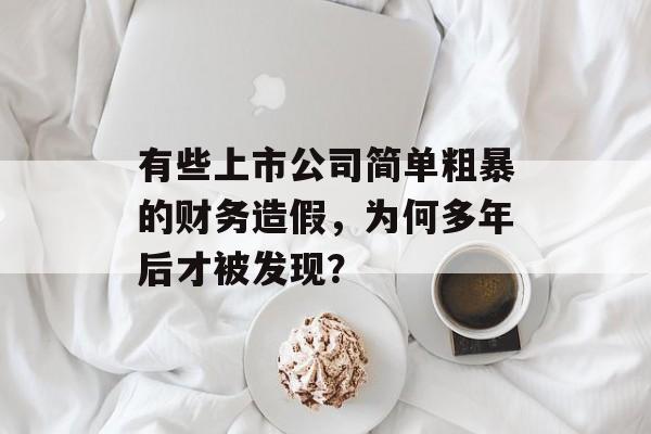 有些上市公司简单粗暴的财务造假，为何多年后才被发现？