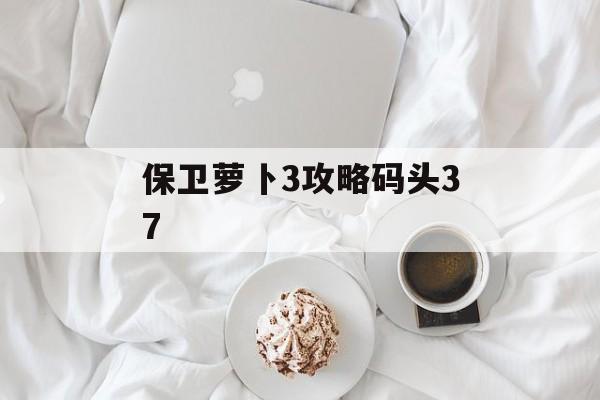 保卫萝卜3攻略码头37 保卫萝卜3攻略码头37
