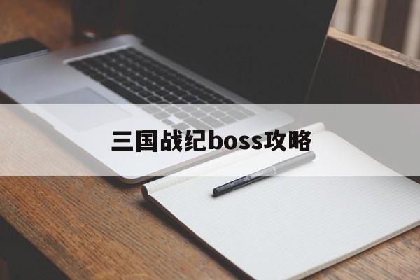 三国战纪boss攻略